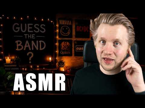ASMR | Errate die Rockband anhand von Fakten!  Guess the Band!