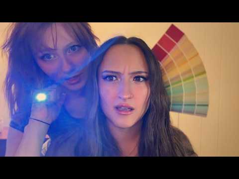 testing my best friend who hates asmr (random exams on a real person, soft spoken)