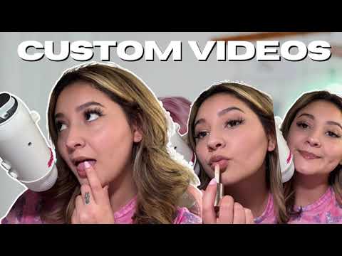 I MAKE CUSTOM VIDEOS 🥰💗