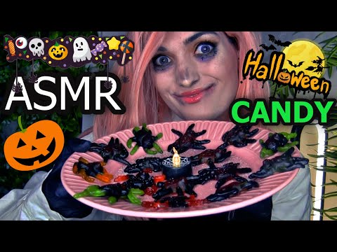 ASMR ESPECIAL HALLOWEEN 🎃 Comiendo contigo dulces  | Hipnosis