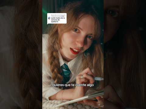 ✨te SUSURRO un rumor de la escuela ❤️‍🩹 #ASMR #hogwarts #roleplay