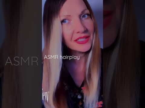 ASMR Hair | Brushing | Ponytail | Hair Over Face