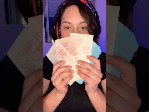 Comiendo dinero 💵 ♥️ #asmr #asmrcommunity #relax #visualtingle #mukbang