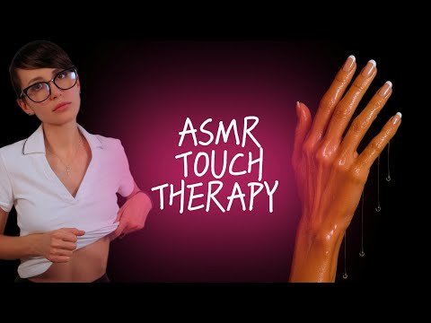 ASMR Therapist Roleplay - Ariana Heals Your Physical Touch Anxiety With A Hand Massage Part 1