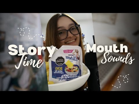 ASMR CATÓLICO || Storytime de cómo afectó mi vida el no tener un papá. MUCHO TALKING AND EATING ❤️‍🔥