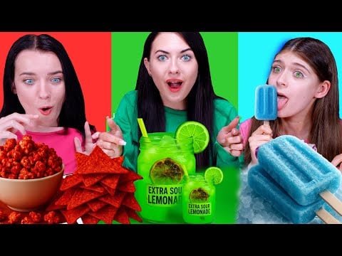Ultimate ASMR Food Challenge Compilation: Sweet, Spicy, and Sour Delights!