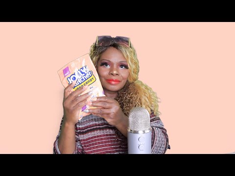 Peach Jolly Ranchers ASMR Eating Sounds