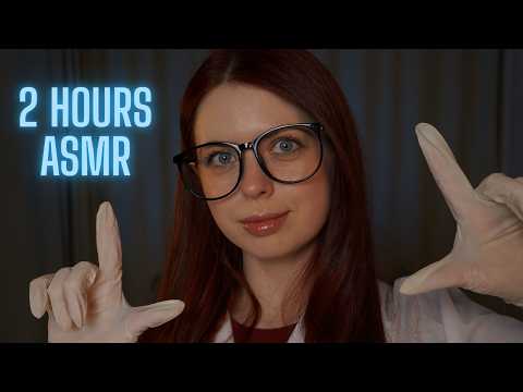 [ASMR 2 HOURS] Careful Face Cleansing and Pimple Treatment | Medical ASMR, Layered sounds