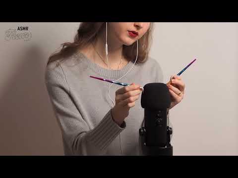 ASMR | Microphone Brushing for Tingles no talking & lofi