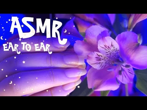 EAR TO EAR ASMR Relax and Let me put you to sleep 😴 💤 ✨️ (breathing sounds,  mouth sounds)