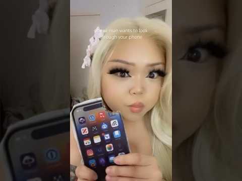 EATING YOUR IPHONE (so your bf can't look through it) #mukbang #asmr