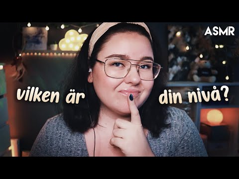 ASMR ✨ Vilken Nivå Är Din Tingleimmunitet På? ✨