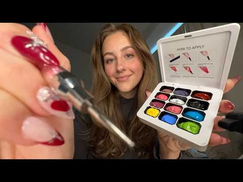 ASMR Doing Your Nails… But You’re the Nail 💅 Soft Spoken Personal Attention & Close-Up Triggers