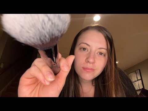 ASMR Role Play: Doing Your Makeup (brushing sounds, personal attention, soft spoken)