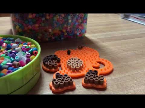 ASMR Español [Spanish Whisper]: Trigger Visual: Perler beads