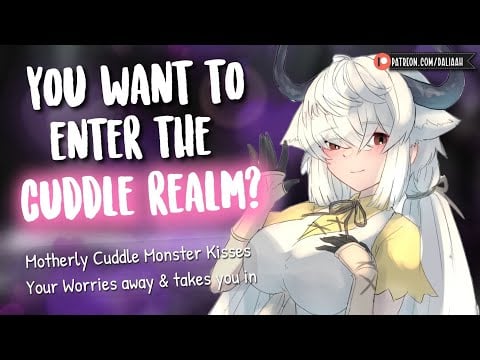 Motherly Cuddle Monster Kisses Your Worries Away [Pampering & Doting | Loving | F4A Binaural Audio]