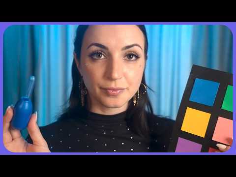 2.5 Minute ASMR | Applying your new eye color!