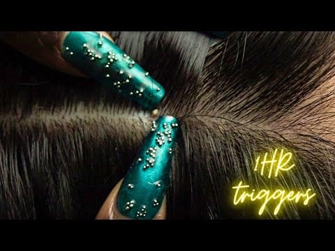 ASMR Rare & Most Specific PICKING & COMBING Scalp triggers 😴