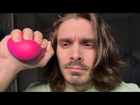 [asmr] Playing with a Squishy Ball | Tapping, Scratching, Crinkles and More | Relaxing Triggers
