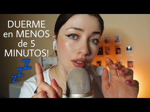 ASMR Duerme en menos de 5 MINUTOS!! SONIDOS COSQUILLOSOS