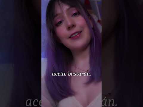⭐ASMR en mis piernas | aceite, caricias y cepillado💜