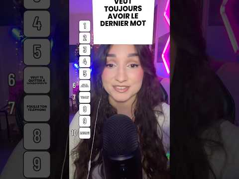 Les comportements toxiques en couple 🤯 ASMR