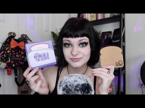 ASMR | tapping on THE @Gibi ASMR  TOASTER COASTER