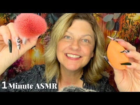 ASMR 1 Minute | Happy Graduation | FAST Makeup Application Roleplay ⚡🎓💗