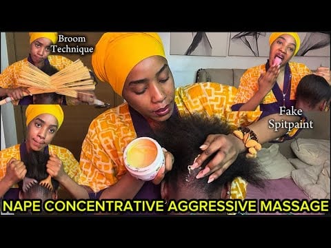 ASMR:1hr FAST&INTENSE🔥NAPE MASSAGE,FAKESPIT PAINTING,RANDOM TOOLS,WOLVERINE METHOD,SLEEP IN SECONDS