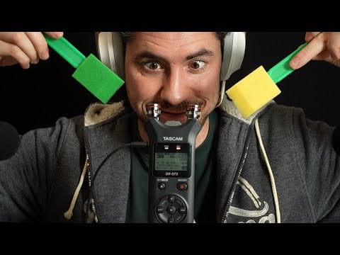 ASMR du mic touching sur le TASCAM