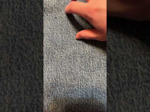 Jean Pants Scratching ASMR #asmr #relax #tappingandscratching #asmrsounds #scratchytapping #relaxing