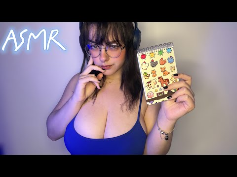 ASMR SUA COLEGA OBCECADA E APAIXONADA SENTA ATRÁS DE VOCÊ 🩷