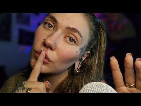 ASMR - Inaudible Whispers For Sleep 💤 (Hand Movements, Personal Attention, Mouth Sounds Etc) 