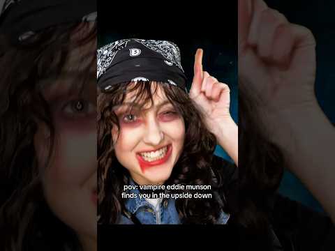 vampire eddie munson finds you in the upside down #asmr #strangerthings