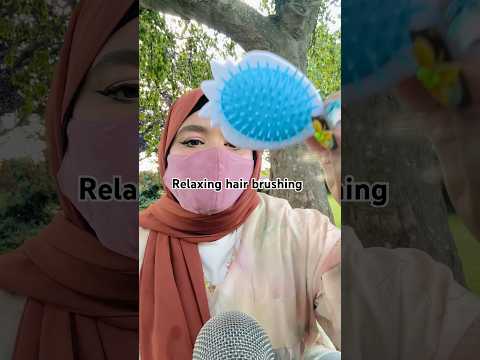 I know you need it 😩💆‍♀️ #asmrhairbrushing #asmrshorts