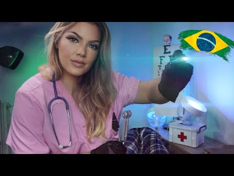 ASMR Enfermeira Cuidando de VC