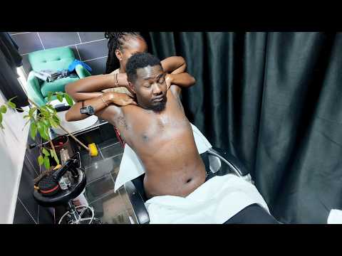 That's How Barbershops Treat You in Kenya [Relaxing]