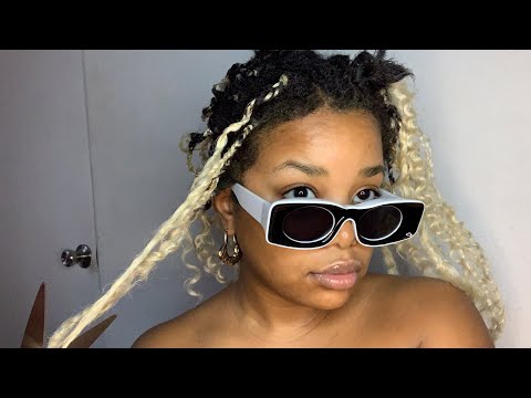 ASMR// WATCH ME TAKE DOWN MY BOX BRAIDS 👩🏽‍🦱💇🏽‍♀️💆🏽‍♀️ 💕