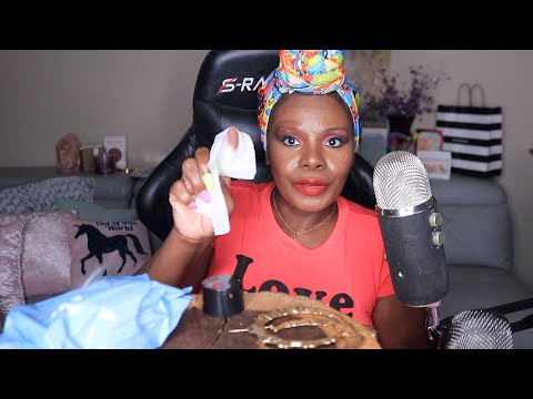 ASMR Removing Makeup off ( Target Wipes & Sephora Waterproof Cleanser)