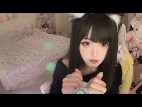 Relaxing ASMR Mic Stroking | Cute Girl’s Gentle Touch