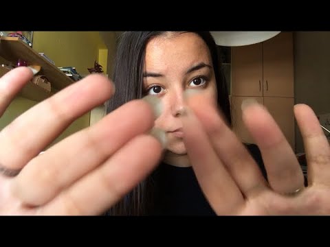 ASMR | Relaxing Fast Hand Movements | Finger Fluttering | Whispering