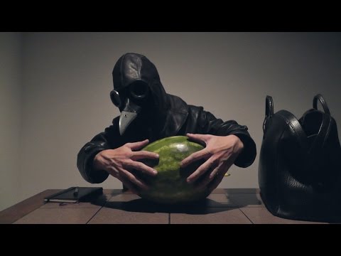 Binaural ASMR Melon Relaxation with Corvus D. Clemmons ASMR Plague Doctor