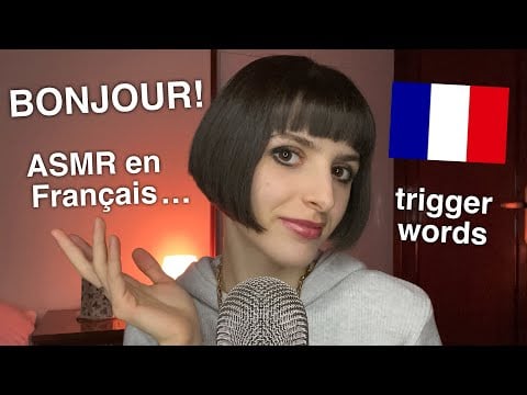 ASMR French Trigger Words 🇫🇷 | Doux Mots Français Chuchotés Qui Font des Frissons