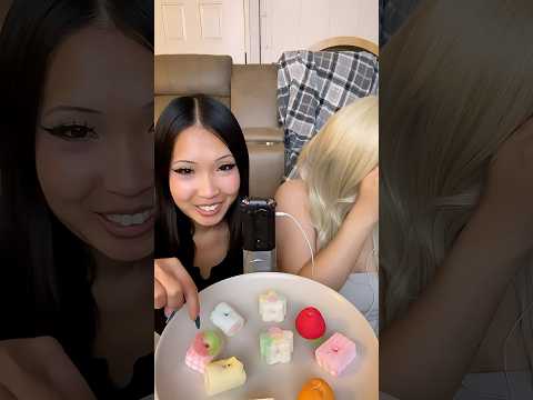 MARSHMALLOW POISON GAME #eatingasmr #mukbang #eatingsounds #asmr
