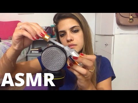 ASMR - Delicado | Conta Gotas, Sons de Boca, Pincel na Tela