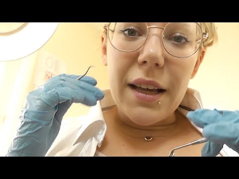 ASMR DENTAL EXAMINATION ROLEPLAY - Dental Clinic Visit