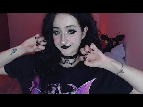 ASMR Cute Goth makes you feel better