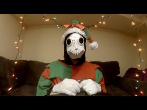 ASMR Plague Doctor is Santa's Helper in The Peculiar Plastic Pouch Predicament Part 12 [ ASMR ]