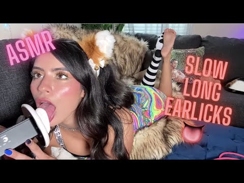 ASMR GF SLOW Licks with Eye Contact 💕 | Personal Attention | Corneliusthecat