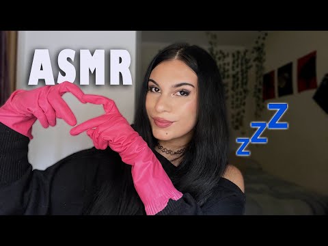 Sonidos con GUANTES para RELAJARSE - asmr casero español